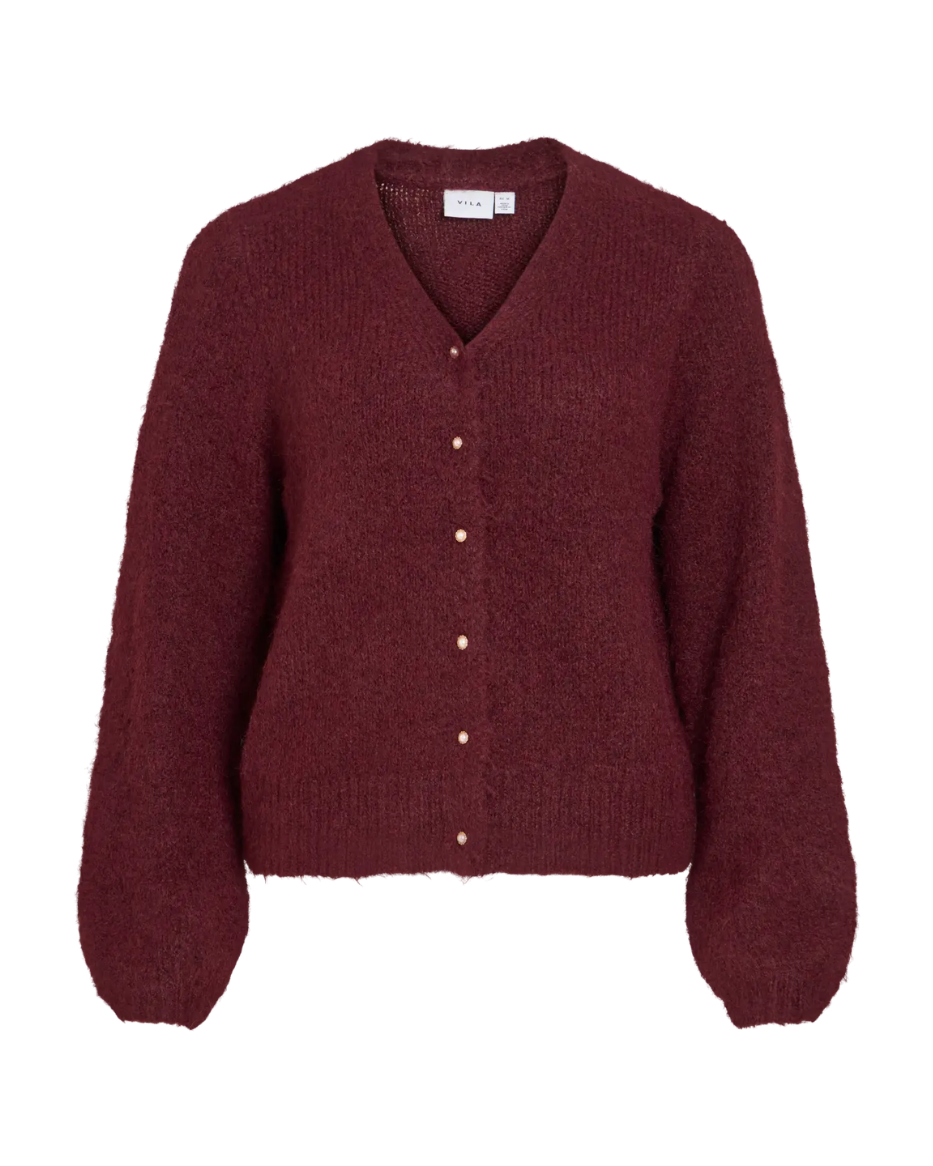 VIMARLEY L/S V-NECK CARDIGAN