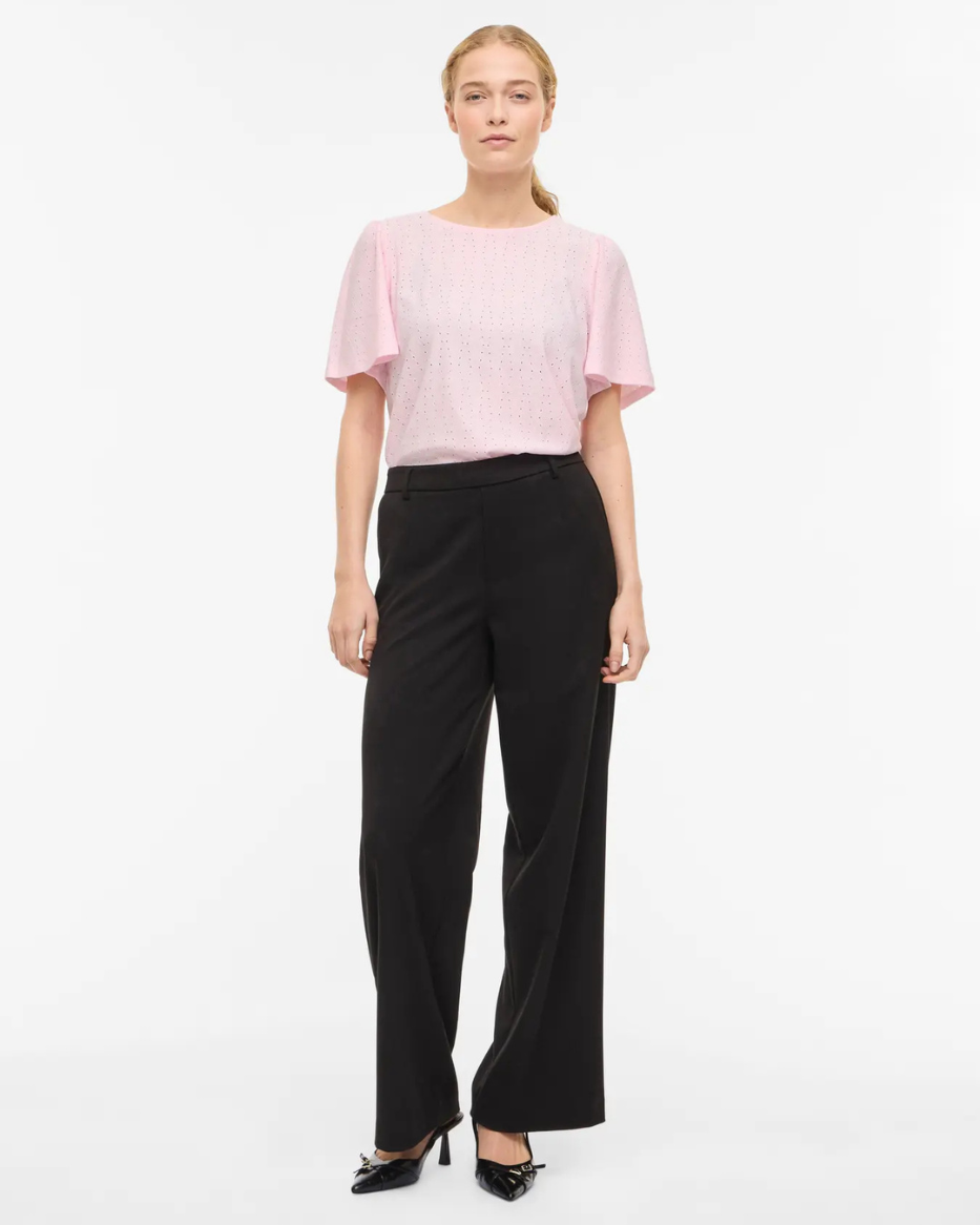 VIBELLI O-NECK S/S TOP