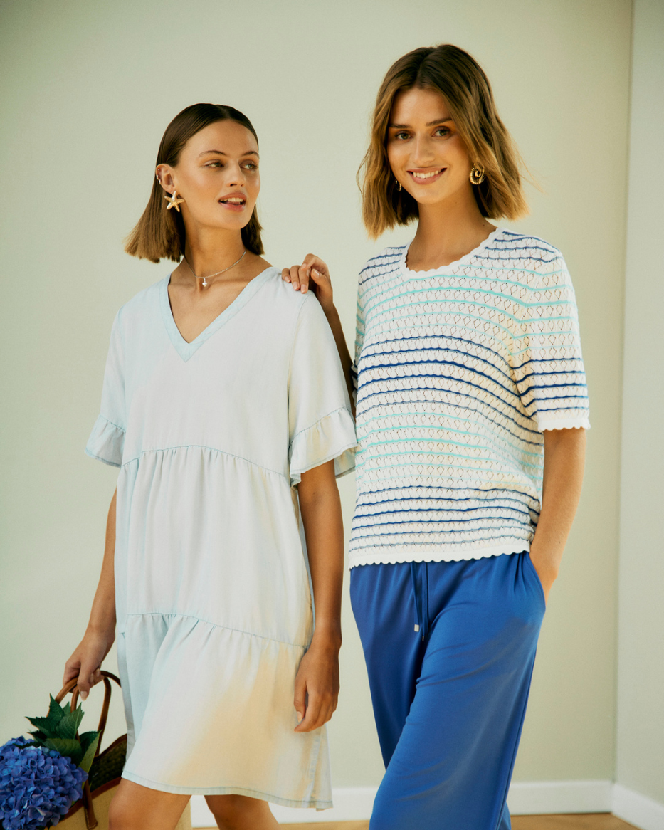 GINA-PULLOVER STRIPES