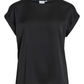 VIELETTE S/S SATIN TOP