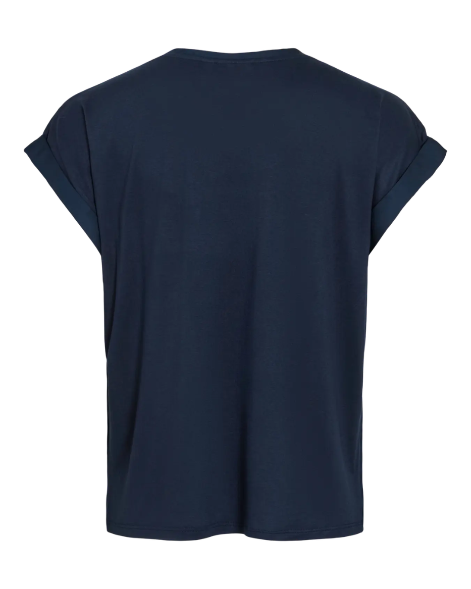 VIELETTE S/S SATIN TOP