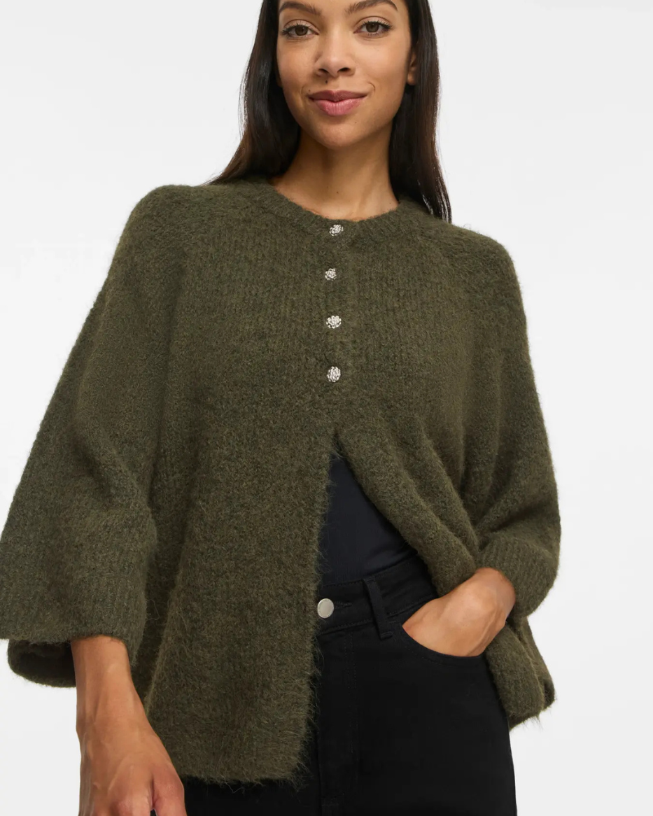 VIBOWS 3/4 KNIT CARDIGAN