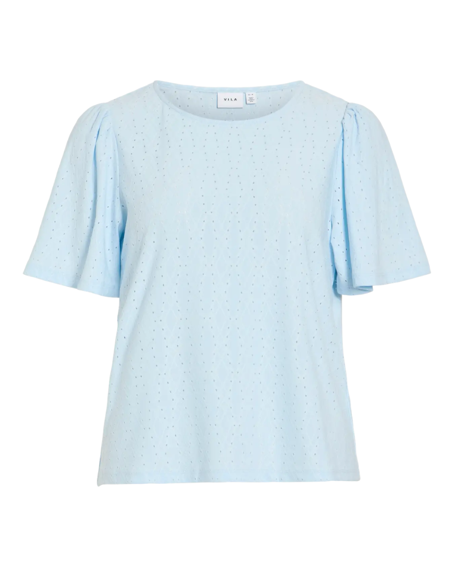 VIBELLI O-NECK S/S TOP