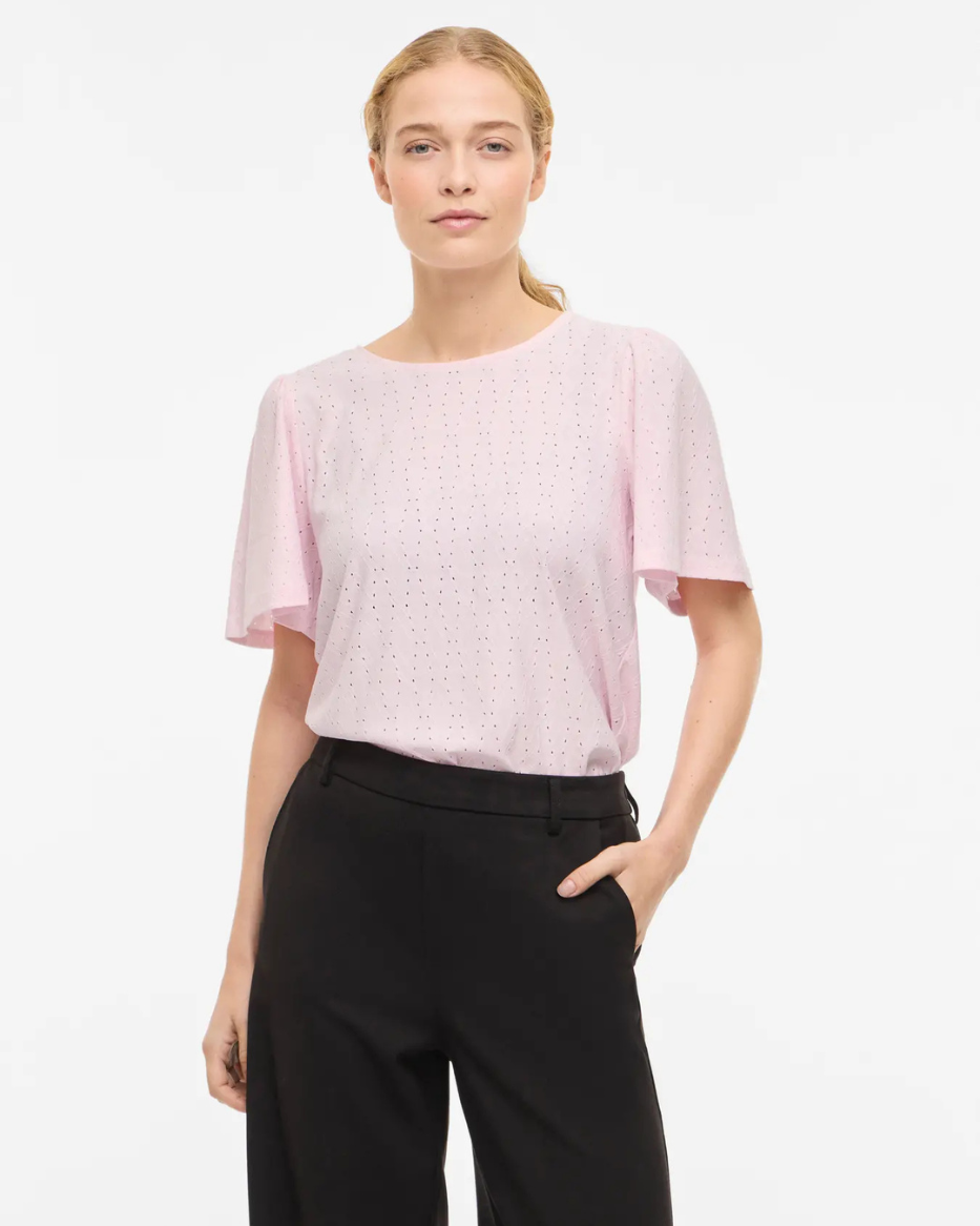 VIBELLI O-NECK S/S TOP