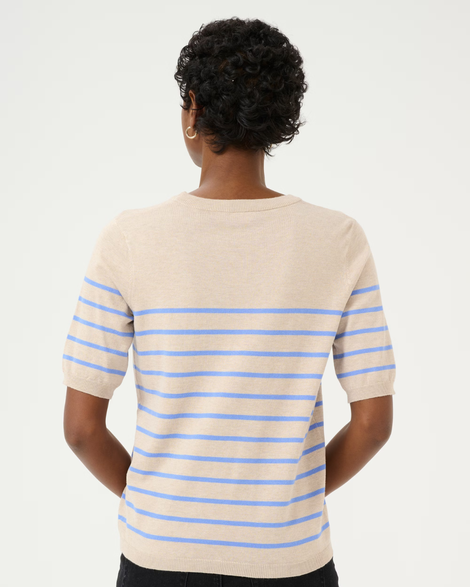 LIZZA STRIPED KNIT