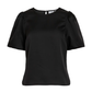 VIELETTE2/4 SATIN PUFF TOP