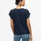 VIELETTE S/S SATIN TOP