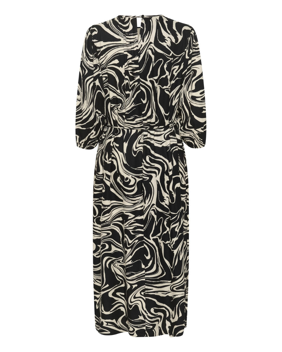 CARMEN DRESS 1/2 SLEEVE